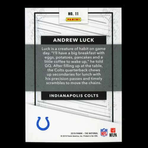 Andrew Luck 2019 The National Colts