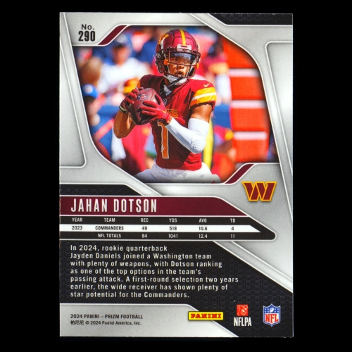 Jahan Dotson 2024 Panini Prizm Commanders