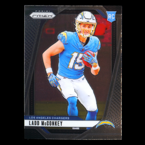 Ladd McConkey RC 2024 Panini Prizm Rookie Chargers