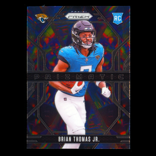 Brian Thomas Jr. RC 2024 Panini Prizm Prizmatic Rookie Jaguars