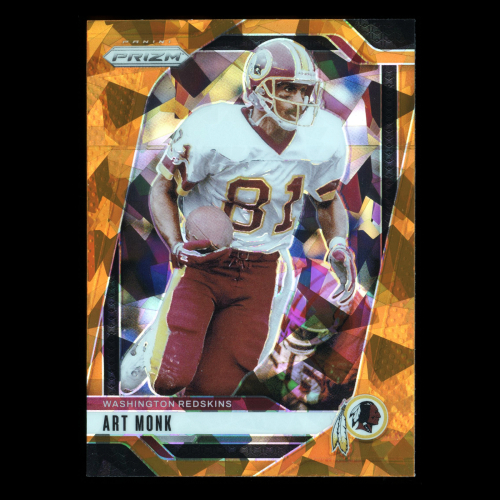Art Monk 2024 Panini Prizm Orange Ice Redskins
