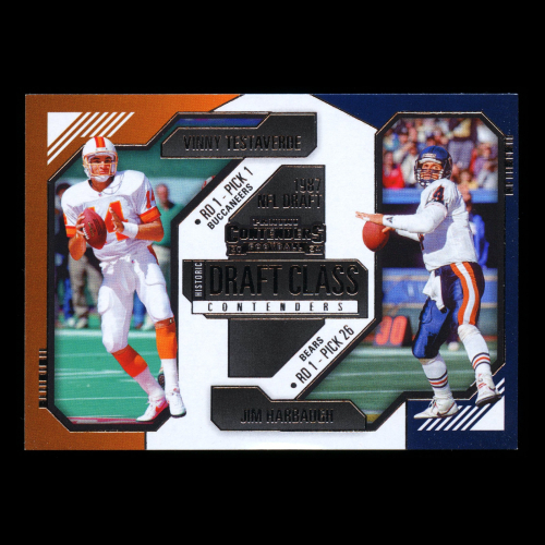 Harbaugh - Testaverde 2024 Contenders Historic Draft Class Bears - Buccaneers