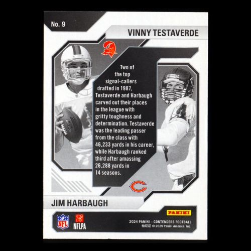 Harbaugh - Testaverde 2024 Contenders Historic Draft Class Bears - Buccaneers