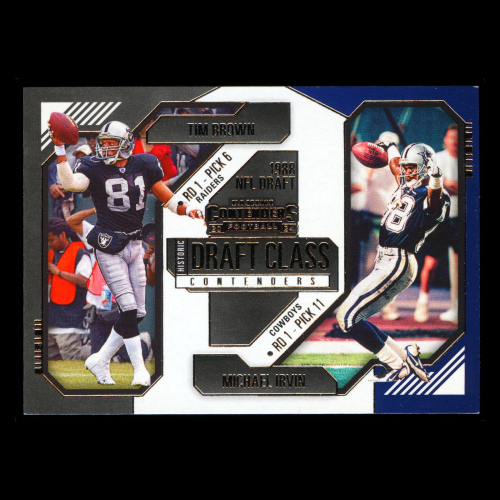 Irvin - Brown 2024 Contenders Historic Draft Class Contenders Cowboys - Raiders