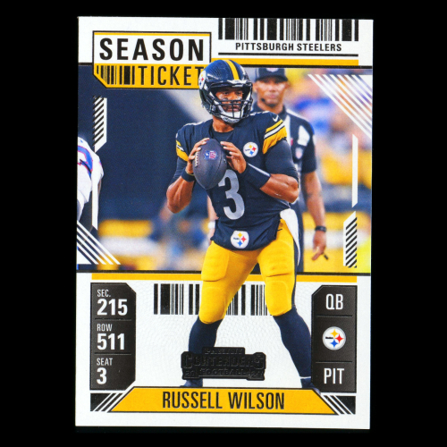 Russell Wilson 2024 Panini Contenders Steelers