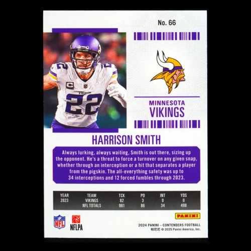 Harrison Smith 2024 Panini Contenders Vikings