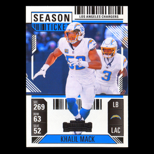 Khalil Mack 2024 Panini Contenders Chargers