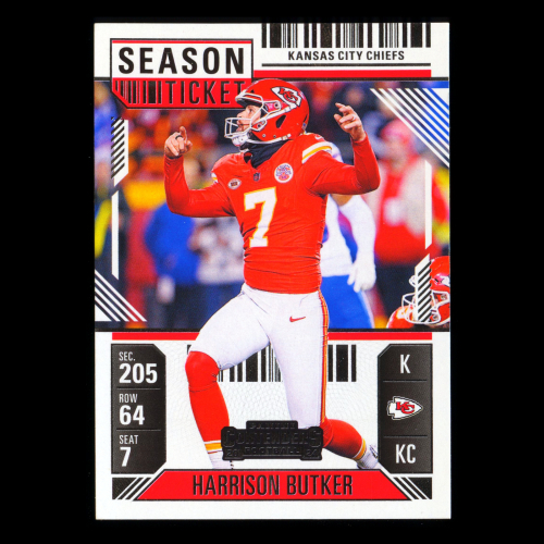 Harrison Butker 2024 Panini Contenders Chiefs