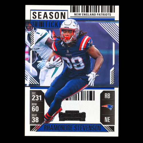 Rhamondre Stevenson 2024 Panini Contenders Patriots