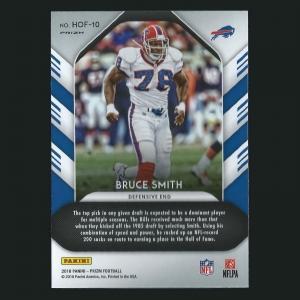 Bruce Smith 2018 Prizm Hall of Fame Silver Bills