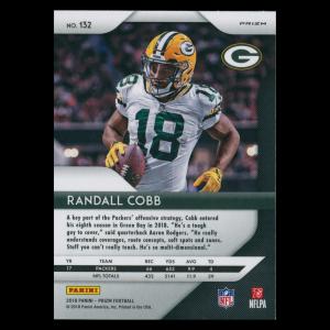 Randall Cobb 2018 Prizm Green Pulsar Packers