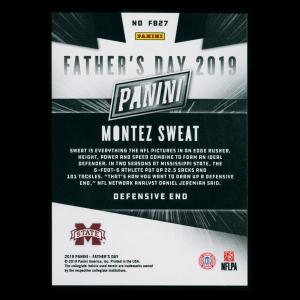 Montez Sweat 2019 Father's Day Bulldogs/Redskins 15/199