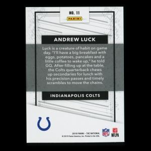 Andrew Luck 2019 The National Colts