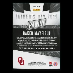 Baker Mayfield 2019 Father's Day Sooners/Browns