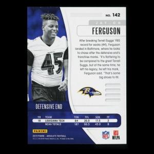 Jaylon Ferguson RC 2019 Absolute Rookie Ravens