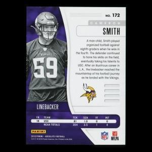 Cameron Smith RC 2019 Absolute Rookie Vikings