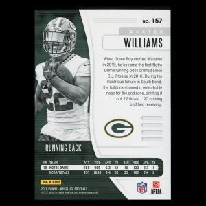Dexter Williams RC 2019 Absolute Rookie Packers