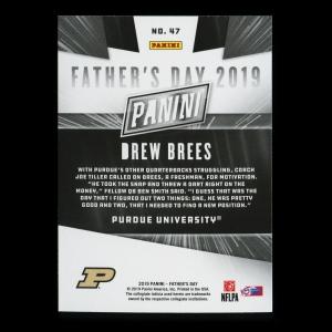 Drew Brees 2019 Father's Day Boilermakers/Saints