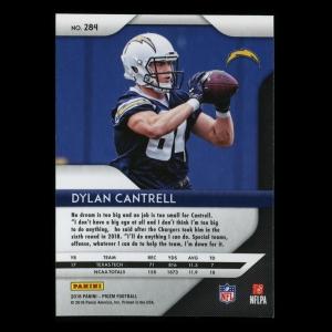 Dylan Cantrell RC 2018 Prizm Rookie Chargers