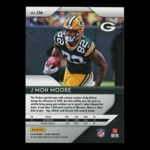 J'Mon Moore RC 2018 Prizm Rookie Packers