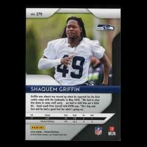 Shaquem Griffin RC 2018 Prizm Rookie Seahawks