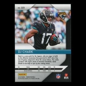 DJ Chark RC 2018 Prizm Rookie Jaguars