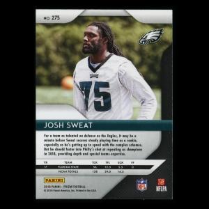Josh Sweat RC 2018 Prizm Rookie Eagles