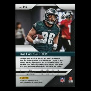 Dallas Goedert RC 2018 Prizm Rookie Eagles
