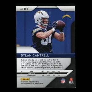 Dylan Cantrell RC 2018 Prizm Rookie Chargers