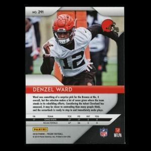Denzel Ward RC 2018 Prizm Rookie Browns