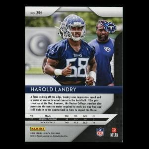 Harold Landry RC 2018 Prizm Rookie Titans