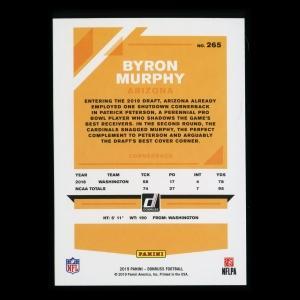Byron Murphy RC 2019 Donruss Rookie Cardinals