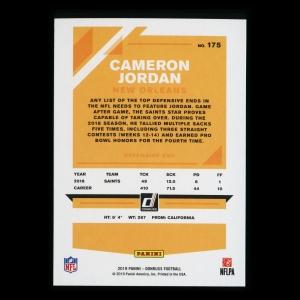Cameron Jordan 2019 Donruss Saints