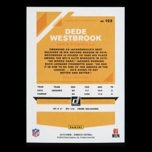 Dede Westbrook 2019 Donruss Jaguars