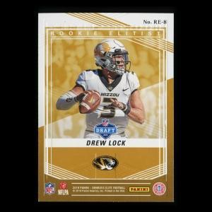 Drew Lock 2019 Elite Rookie Elitist Tigers/Broncos