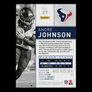 Andre Johnson 2014 Totally Certified Texans
