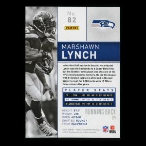 Marshawn Lynch 2014 Totally Certified Seahawks