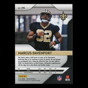 Marcus Davenport RC 2018 Prizm Rookie Saints