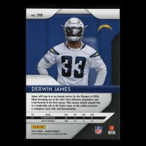 Derwin James RC 2018 Prizm Rookie Chargers