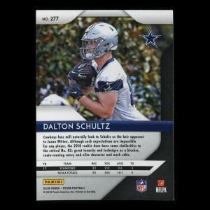 Dalton Schultz RC 2018 Prizm Rookie Cowboys