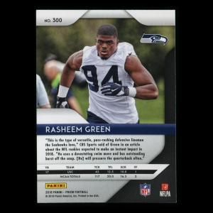 Rasheem Green RC 2018 Prizm Rookie Seahawks