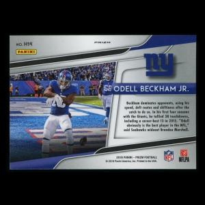 Odell Beckham Jr. 2018 Prizm Silver Hype Giants
