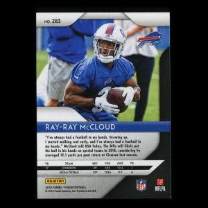 Ray-Ray McCloud RC 2018 Prizm Rookie Bills