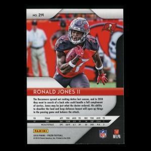 Ronald Jones II RC 2018 Prizm Rookie Buccaneers