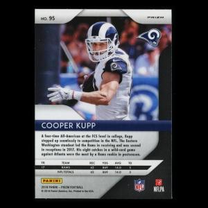 Cooper Kupp 2018 Prizm Green Pulsar Rams