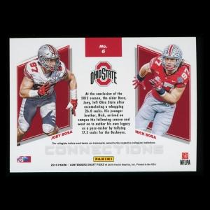 Joey Bosa | Nick Bosa 2019 Contender Draft Picks Connections Buckeyes