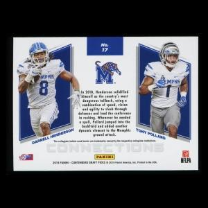 Darrell Henderson | Tony Pollard 2019 Contender Draft Picks Connections Tigers