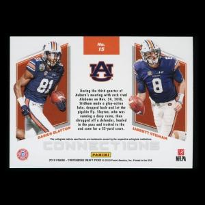 Darius Slayton | Jarrett Stidham 2019 Contender Draft Picks Connections Tigers