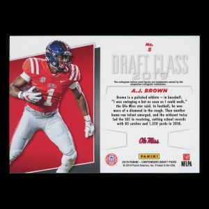 A.J. Brown 2019 Contender Draft Picks Draft Class