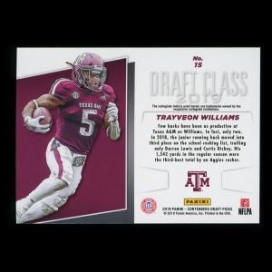 Trayveon Williams 2019 Contender Draft Picks Draft Class Aggies
